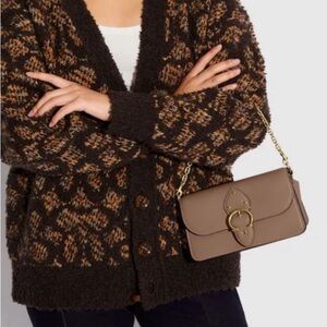 Coach beat crossbody clutch